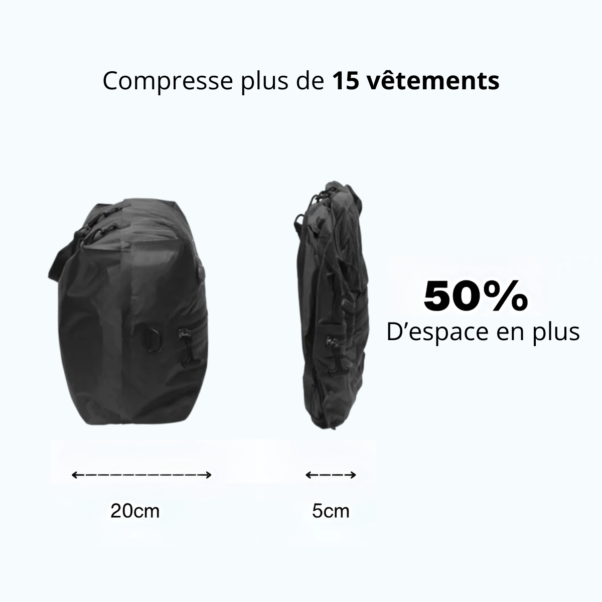 POCHE DE RANGEMENT SOUS VIDE BAGTRAIL